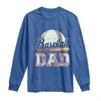 Baseball Dad Long Sleeve Shirt Baseball Sport Lovers For Father's Day