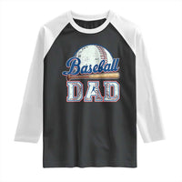 Baseball Dad Raglan Shirt Baseball Sport Lovers For Father's Day
