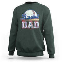 Baseball Dad Sweatshirt Baseball Sport Lovers For Father's Day