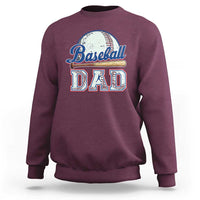 Baseball Dad Sweatshirt Baseball Sport Lovers For Father's Day