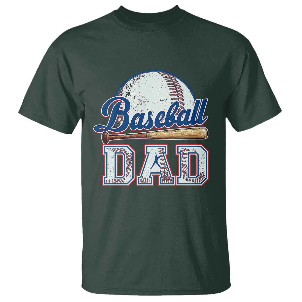 Baseball Dad T Shirt Baseball Sport Lovers For Father's Day