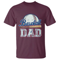 Baseball Dad T Shirt Baseball Sport Lovers For Father's Day