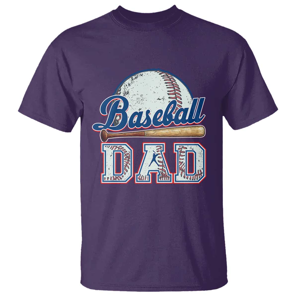 Baseball Dad T Shirt Baseball Sport Lovers For Father's Day