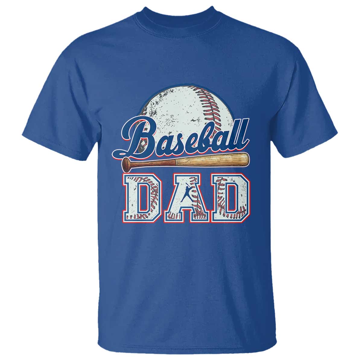Baseball Dad T Shirt Baseball Sport Lovers For Father's Day