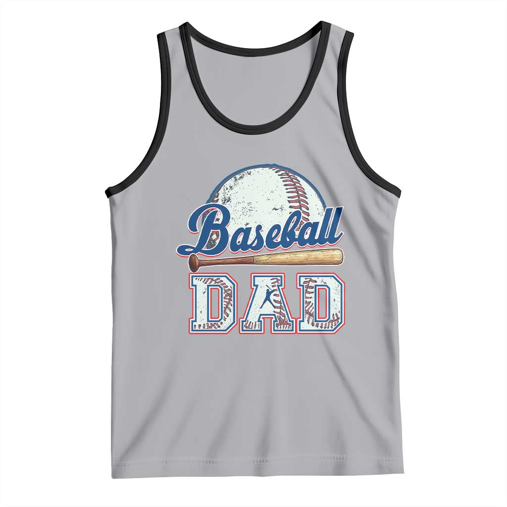 Baseball Dad Tank Top Baseball Sport Lovers For Father's Day