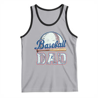Baseball Dad Tank Top Baseball Sport Lovers For Father's Day