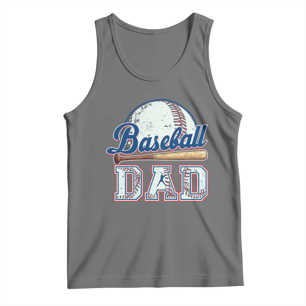 Baseball Dad Tank Top Baseball Sport Lovers For Father's Day