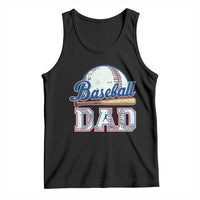 Baseball Dad Tank Top Baseball Sport Lovers For Father's Day