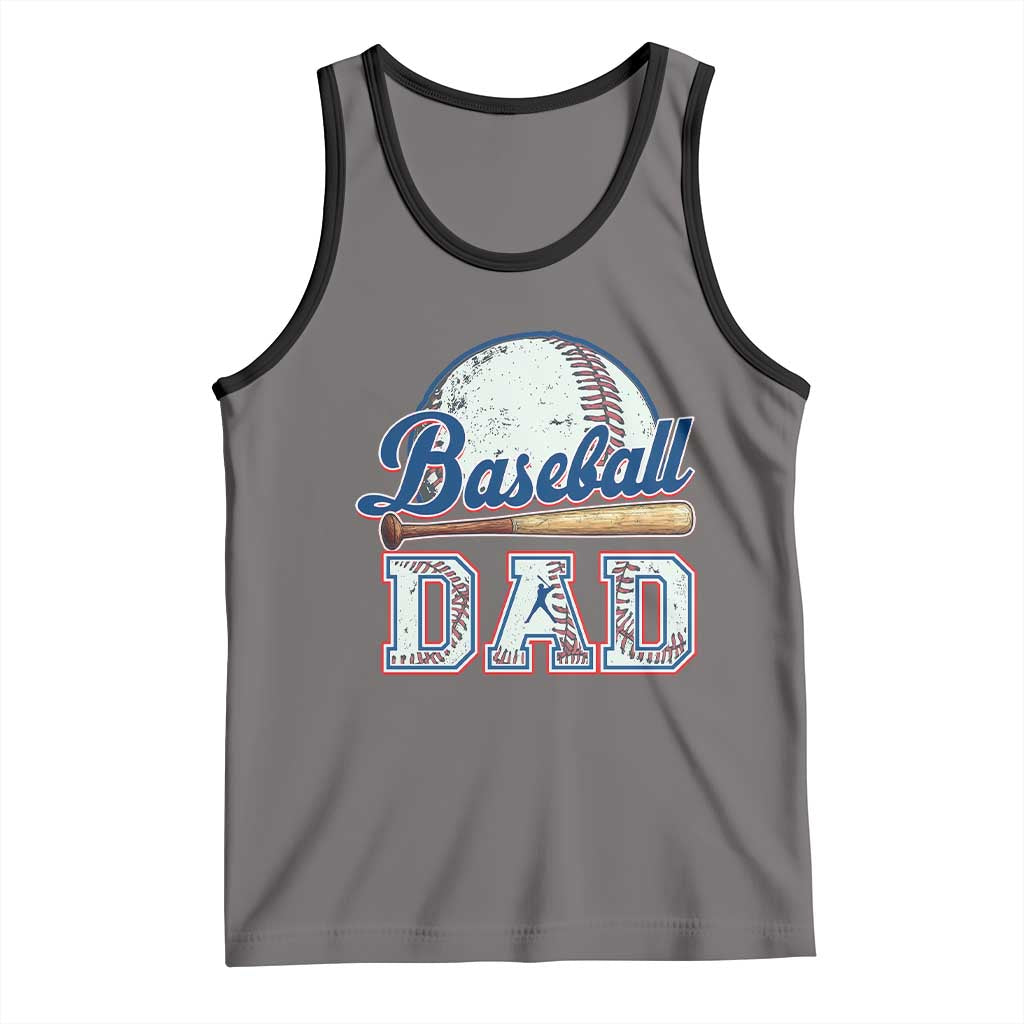 Baseball Dad Tank Top Baseball Sport Lovers For Father's Day