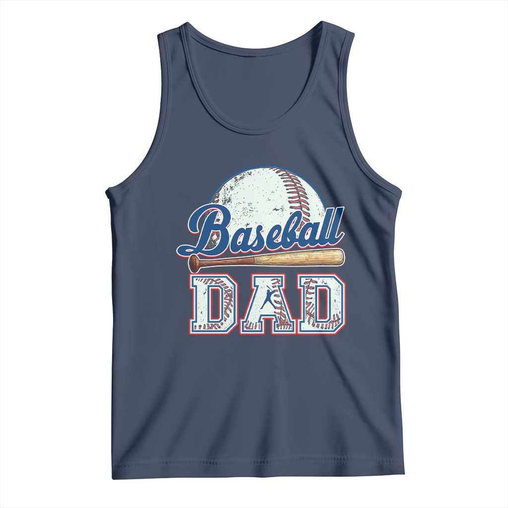 Baseball Dad Tank Top Baseball Sport Lovers For Father's Day