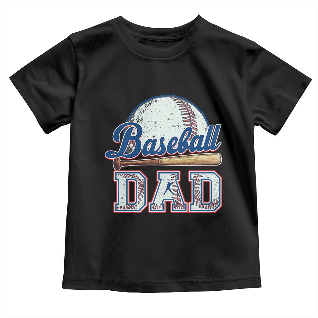 Baseball Dad Toddler T Shirt Baseball Sport Lovers For Father's Day