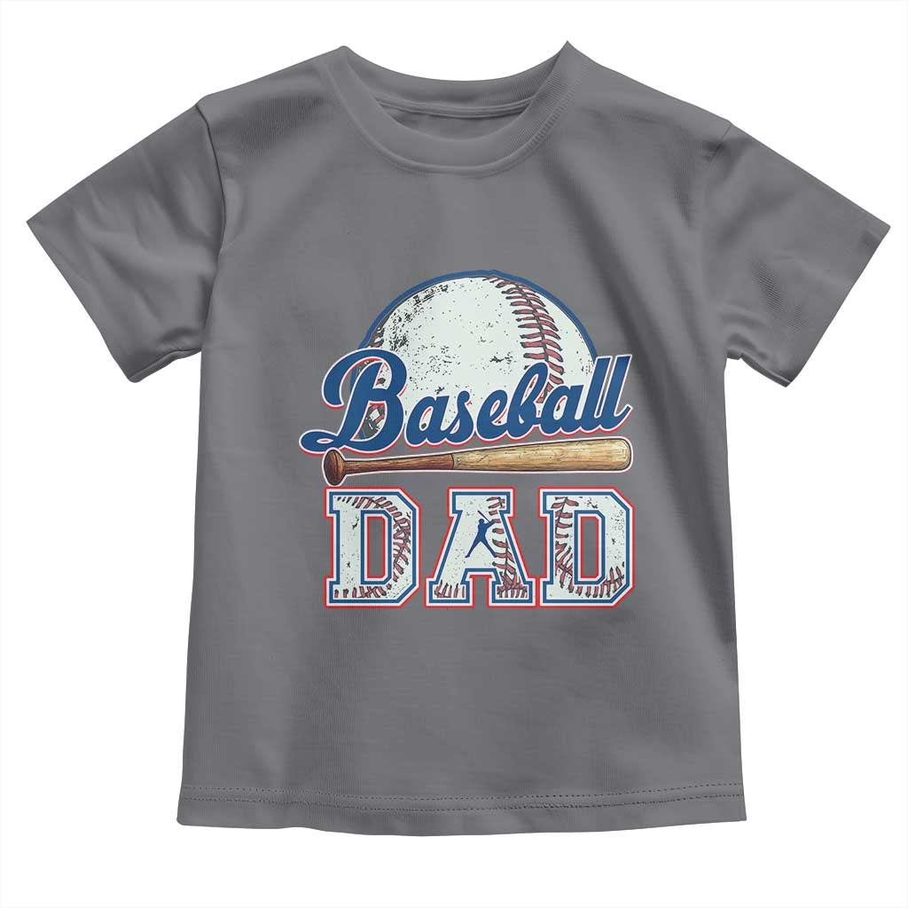 Baseball Dad Toddler T Shirt Baseball Sport Lovers For Father's Day
