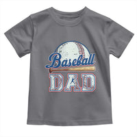 Baseball Dad Toddler T Shirt Baseball Sport Lovers For Father's Day