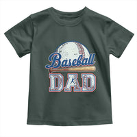 Baseball Dad Toddler T Shirt Baseball Sport Lovers For Father's Day