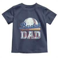 Baseball Dad Toddler T Shirt Baseball Sport Lovers For Father's Day