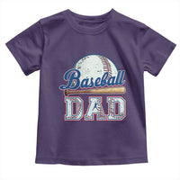 Baseball Dad Toddler T Shirt Baseball Sport Lovers For Father's Day