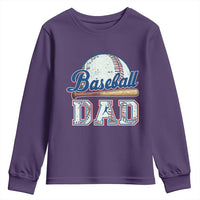 Baseball Dad Youth Sweatshirt Baseball Sport Lovers For Father's Day