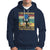 Last Day Of School Hoodie Black Cat It's Fine I'm Fine Everything - Wonder Print Shop