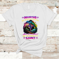 Nurse Appreciation T Shirt Nurse Has An Eye Of A Detective Heart Of An Angel And The Patience Of A Saint Nurse Gifts for Nurse Week - Wonder Print Shop