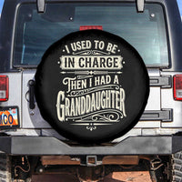 Vintage Style Western Funny Grandpas Girls Spare Tire Cover I Used To Be In Charge Then I Had A Granddaughter Retro Look