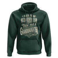 Vintage Style Western Funny Grandpas Girls Hoodie I Used To Be In Charge Then I Had A Granddaughter Retro Look