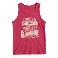 Vintage Style Western Funny Grandpas Girls Tank Top I Used To Be In Charge Then I Had A Granddaughter Retro Look