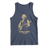 America's 250th George Washington Rock Star Tank Top Funny Electric Guitar Player Vintage 1776 to 2026 Semiquincentennial