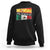 Spain Mexico Heritage Pride Sweatshirt Yes I'm Both Identity Roots for Hispanics Latinos - Wonder Print Shop