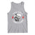 Fun Fact I Don’t Care Skull Tank Top Edgy Sarcastic Attitude - Wonder Print Shop