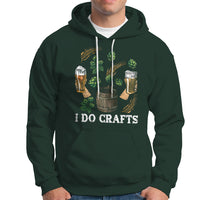 Beer Lover Hoodie I Do Crafts Beer Funny Home Brewing Vintage Craft Beer Lover - Wonder Print Shop