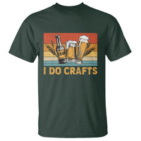 Beer Lover T Shirt I Do Crafts Beer Retro Home Brewing Vintage Craft Beer Lover - Wonder Print Shop