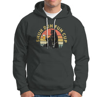 Beer Lover Hoodie Shuh Duh Fuh Cup Retro Funny Bear Drinking Beer Camping - Wonder Print Shop