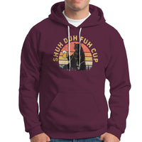 Beer Lover Hoodie Shuh Duh Fuh Cup Retro Funny Bear Drinking Beer Camping - Wonder Print Shop