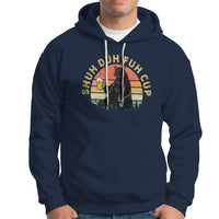 Beer Lover Hoodie Shuh Duh Fuh Cup Retro Funny Bear Drinking Beer Camping - Wonder Print Shop
