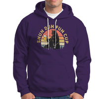 Beer Lover Hoodie Shuh Duh Fuh Cup Retro Funny Bear Drinking Beer Camping - Wonder Print Shop