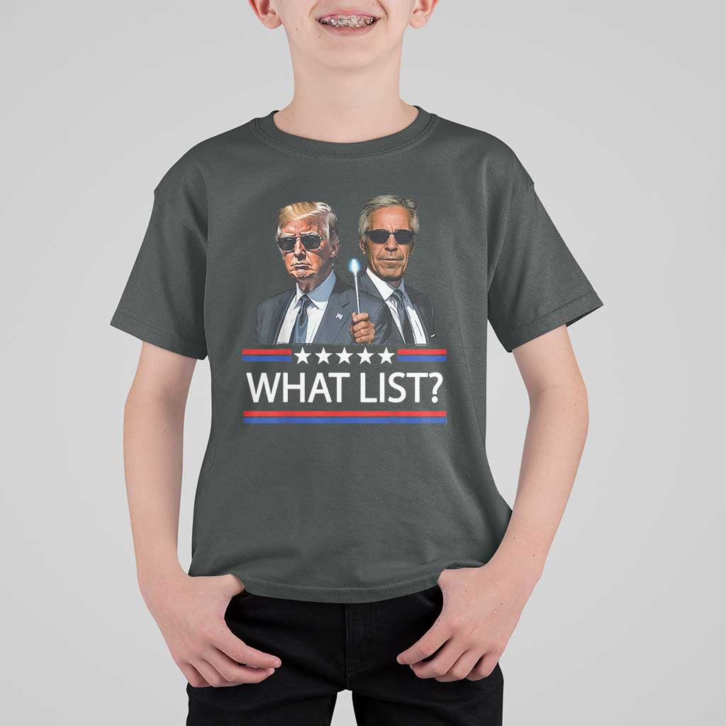 Funny Political Conspiracy Parody T Shirt For Kid What List Men in Black Meme - Wonder Print Shop