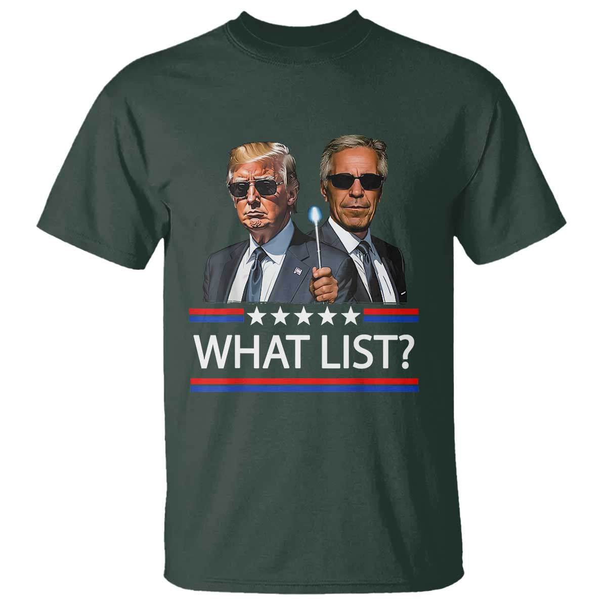 Funny Political Conspiracy Parody T Shirt What List Men in Black Meme - Wonder Print Shop