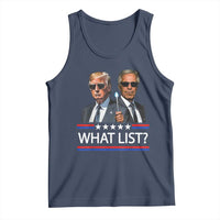 Funny Political Conspiracy Parody Tank Top What List Men in Black Meme - Wonder Print Shop