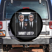 What List Dark Political Humor Spare Tire Cover Funny Political Conspiracy Parody - Wonder Print Shop