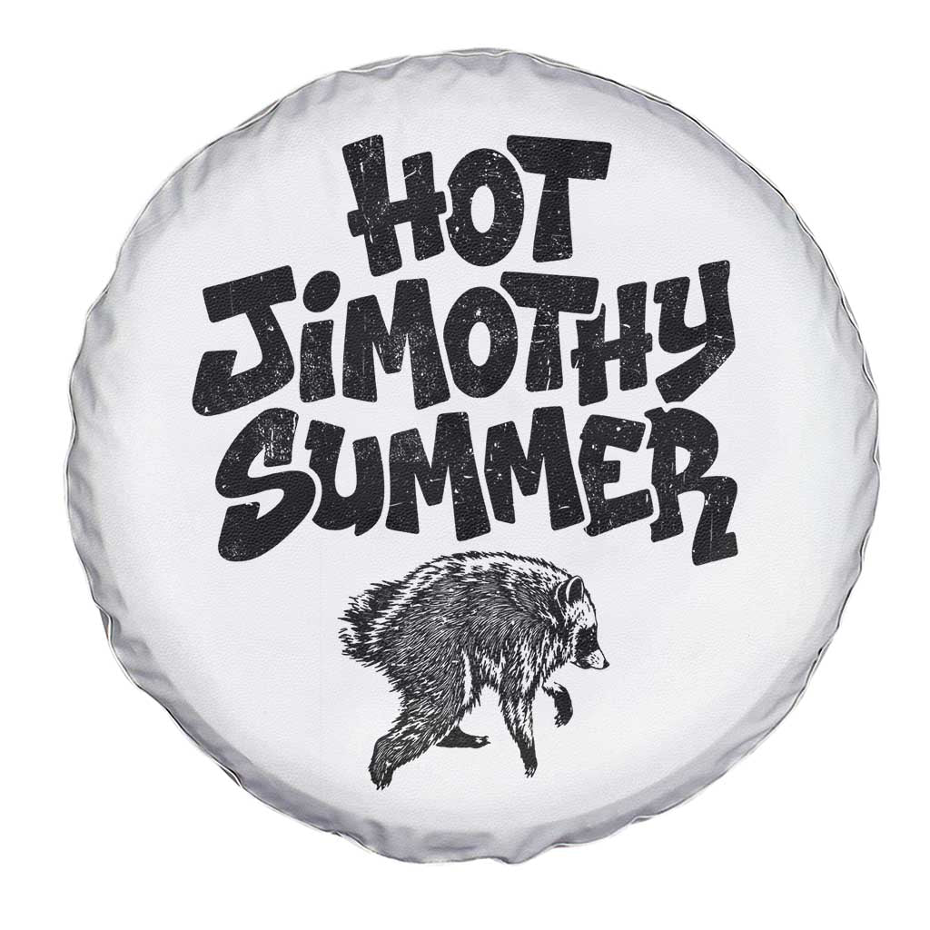 Hot Jimothy Summer Funny Viral Seattle Raccoon Graphic Spare Tire Cover Viral Trash Panda Meme