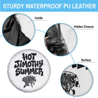 Hot Jimothy Summer Funny Viral Seattle Raccoon Graphic Spare Tire Cover Viral Trash Panda Meme