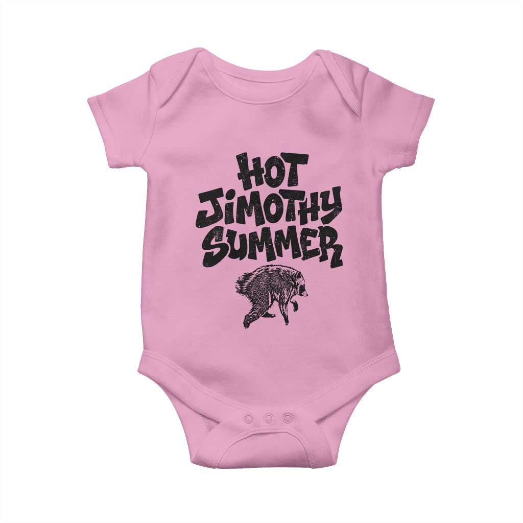 Hot Jimothy Summer Funny Viral Seattle Raccoon Graphic Baby Onesie Viral Trash Panda Meme