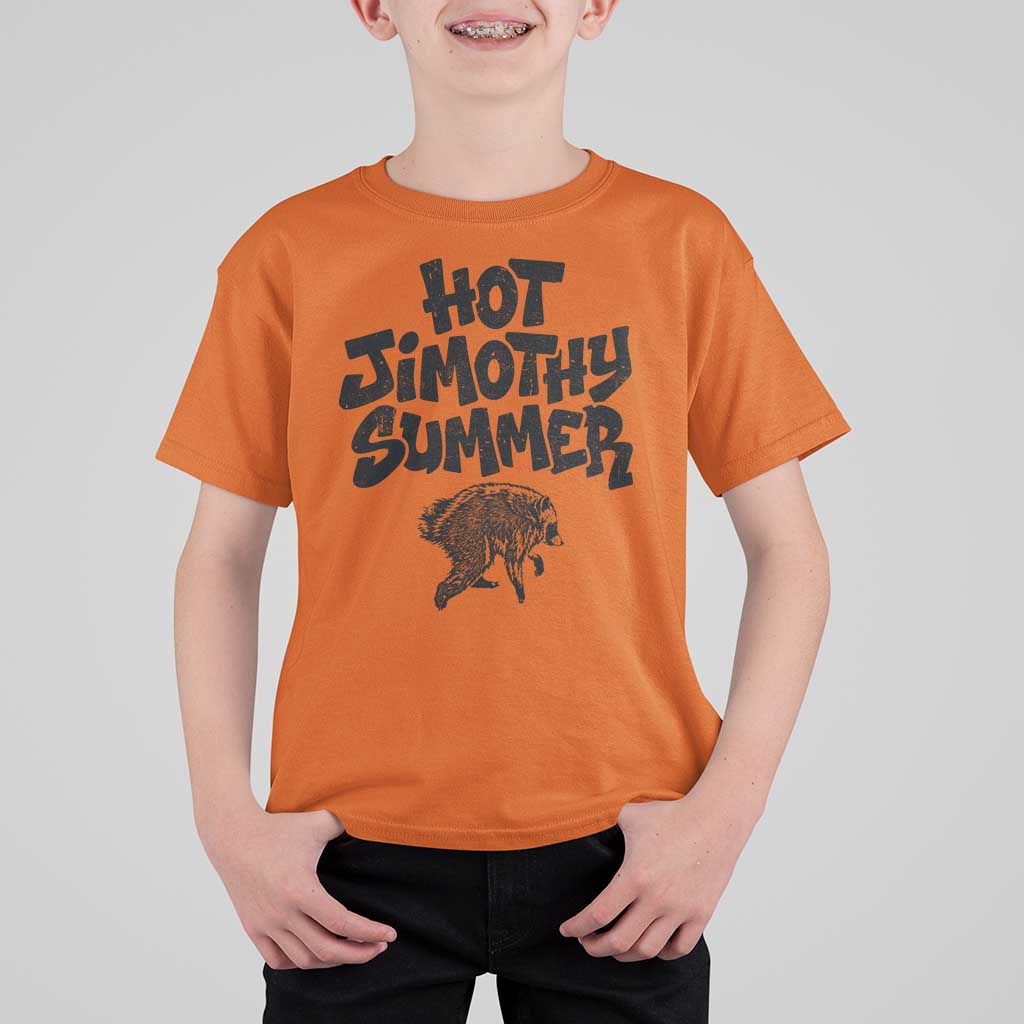 Hot Jimothy Summer Funny Viral Seattle Raccoon Graphic T Shirt For Kid Viral Trash Panda Meme