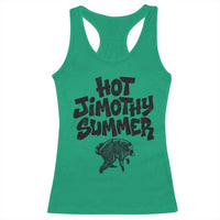 Hot Jimothy Summer Funny Viral Seattle Raccoon Graphic Racerback Tank Top Viral Trash Panda Meme