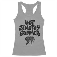 Hot Jimothy Summer Funny Viral Seattle Raccoon Graphic Racerback Tank Top Viral Trash Panda Meme