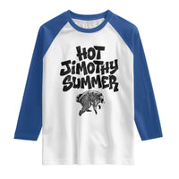 Hot Jimothy Summer Funny Viral Seattle Raccoon Graphic Raglan Shirt Viral Trash Panda Meme