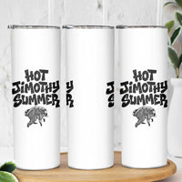 Hot Jimothy Summer Funny Viral Seattle Raccoon Graphic Skinny Tumbler Viral Trash Panda Meme