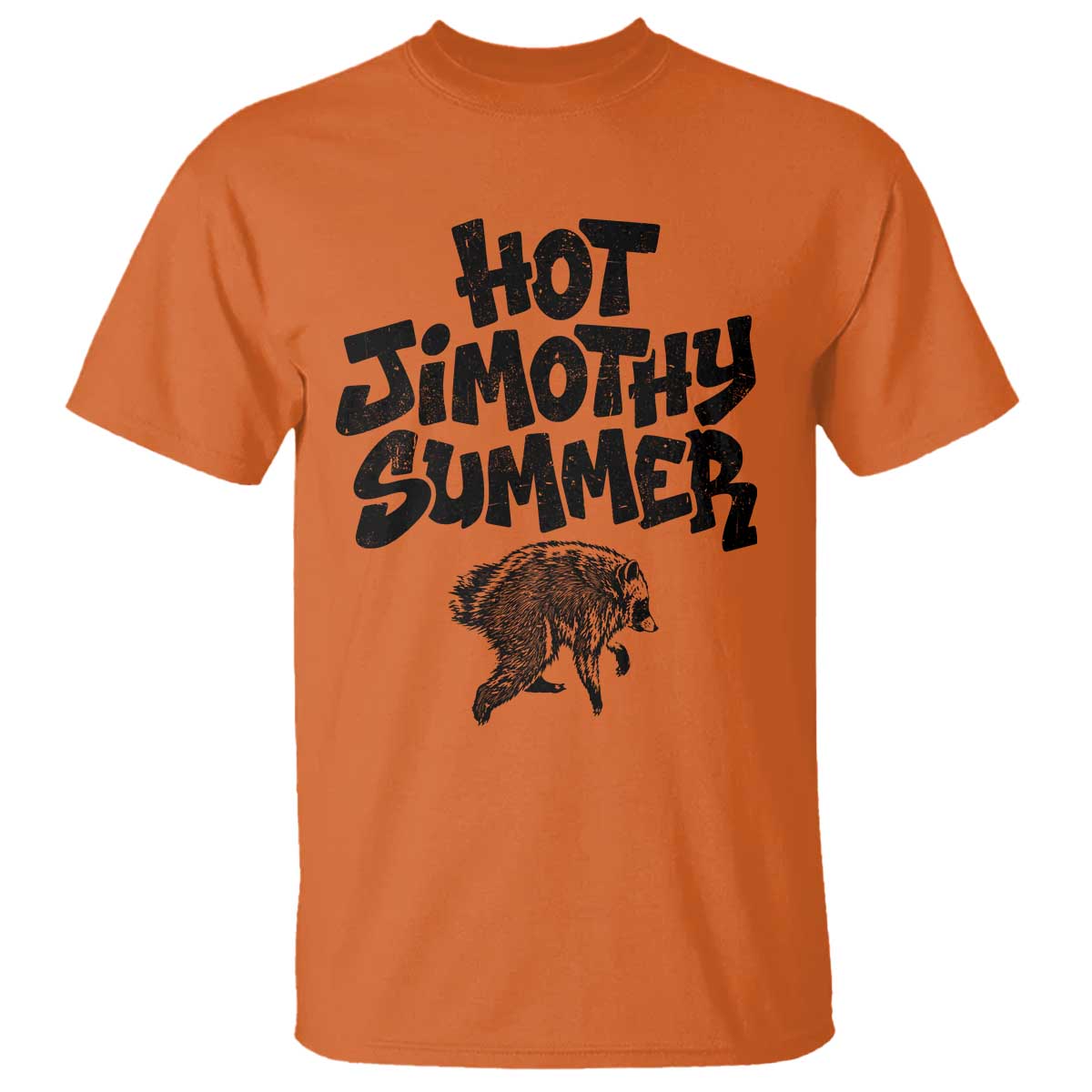 Hot Jimothy Summer Funny Viral Seattle Raccoon Graphic T Shirt Viral Trash Panda Meme