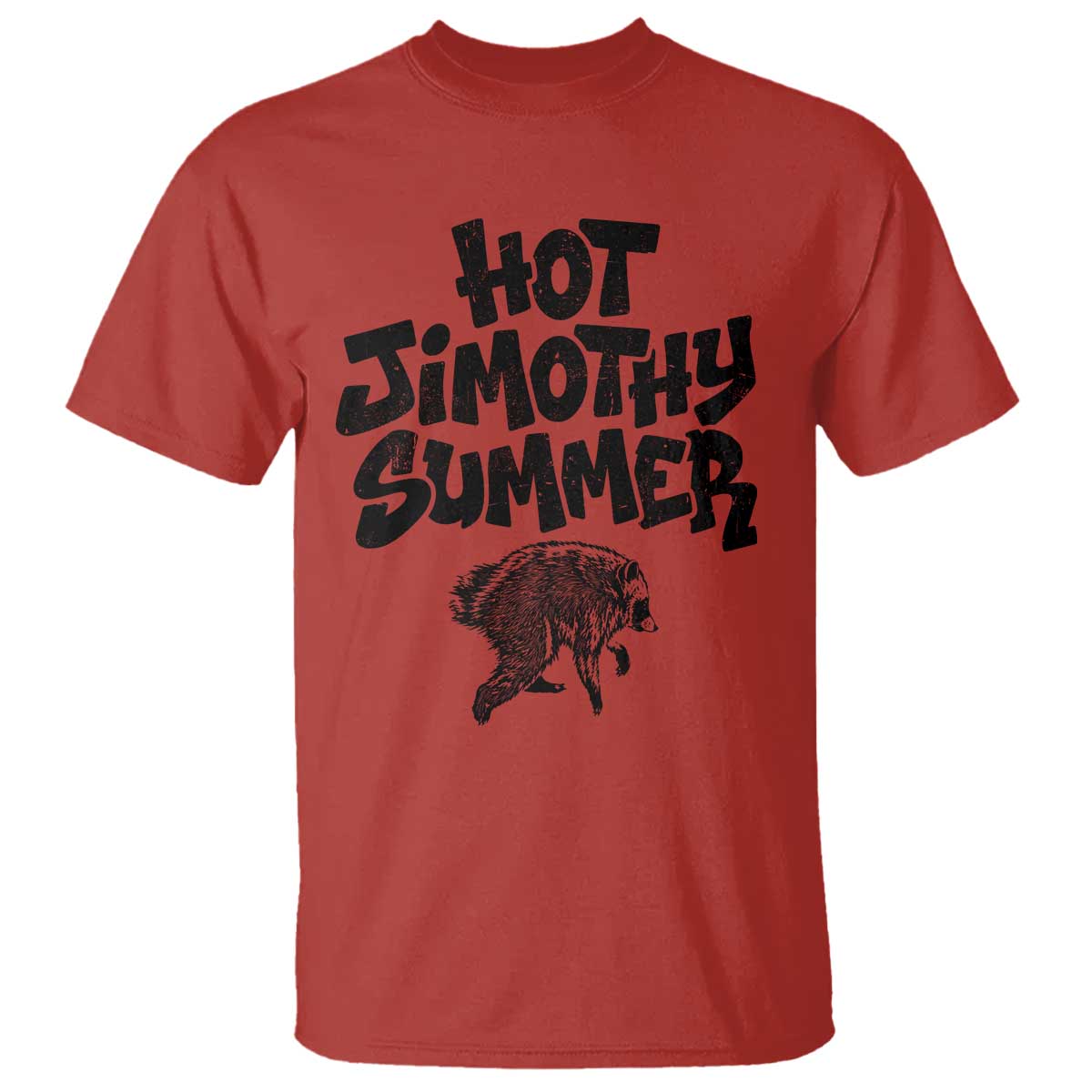 Hot Jimothy Summer Funny Viral Seattle Raccoon Graphic T Shirt Viral Trash Panda Meme