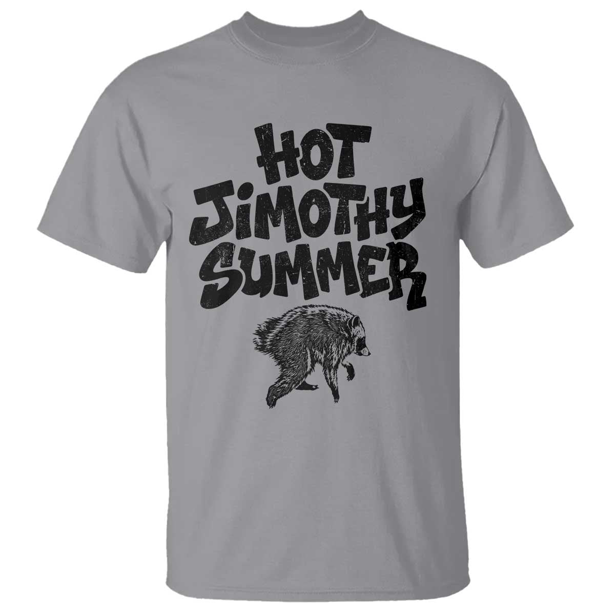 Hot Jimothy Summer Funny Viral Seattle Raccoon Graphic T Shirt Viral Trash Panda Meme